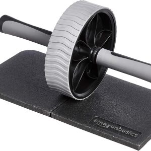 Amazon Basics Ab Wheel Abdominal Exercise Roller with Knee Pad