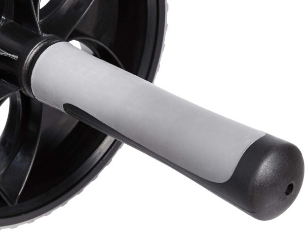 Amazon Basics Ab Wheel Abdominal Exercise Roller with Knee Pad - Image 3