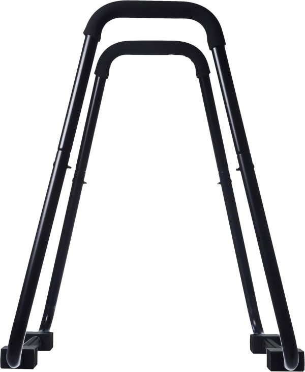 Amazon Basics Strength Training Dip Stand, Black - Image 3