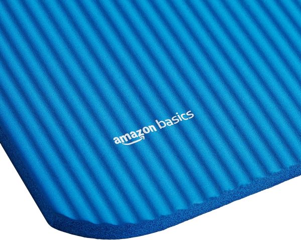 Amazon Basics 1/2 Inch Extra Thick Exercise Yoga Mat with Carrying Strap, Cushioned Support, for Fitness and Gym Workouts - Image 15