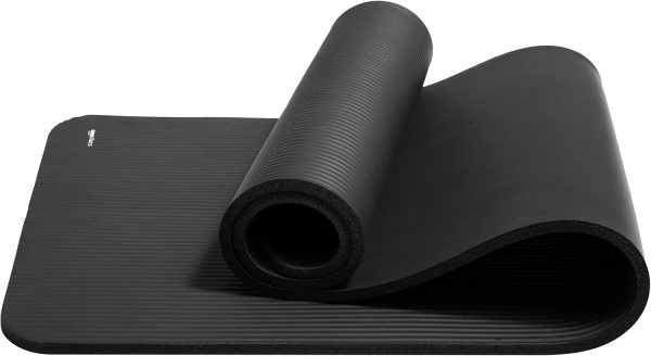 Amazon Basics 1/2 Inch Extra Thick Exercise Yoga Mat with Carrying Strap, Cushioned Support, for Fitness and Gym Workouts - Image 21