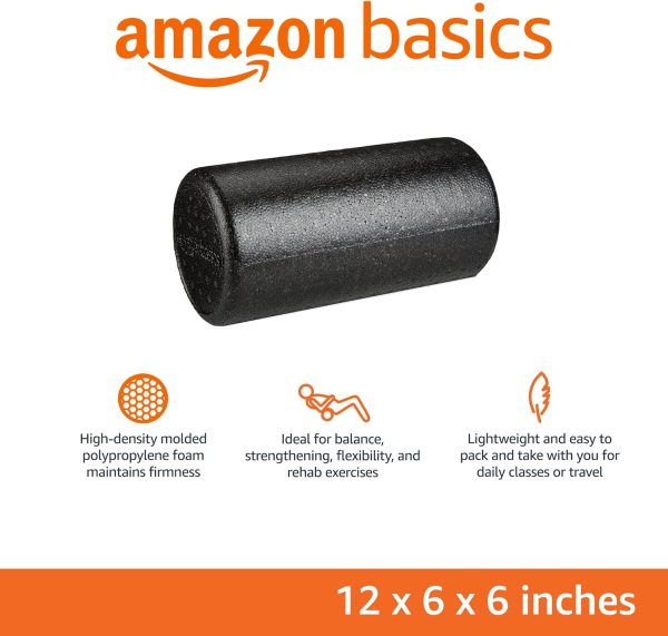 Amazon Basics High Density Foam Roller for Exercise and Recovery - Image 2