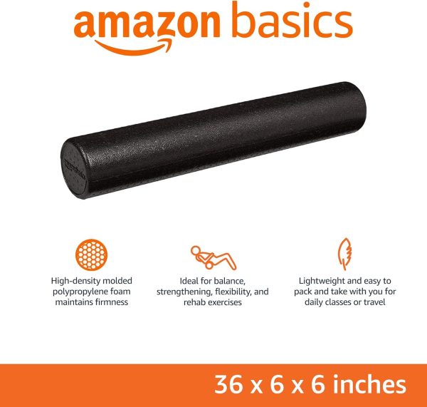 Amazon Basics High Density Foam Roller for Exercise and Recovery - Image 14