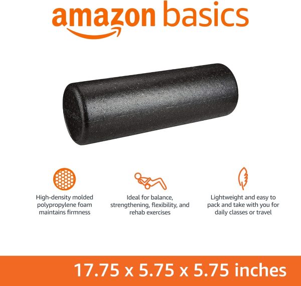 Amazon Basics High Density Foam Roller for Exercise and Recovery - Image 17