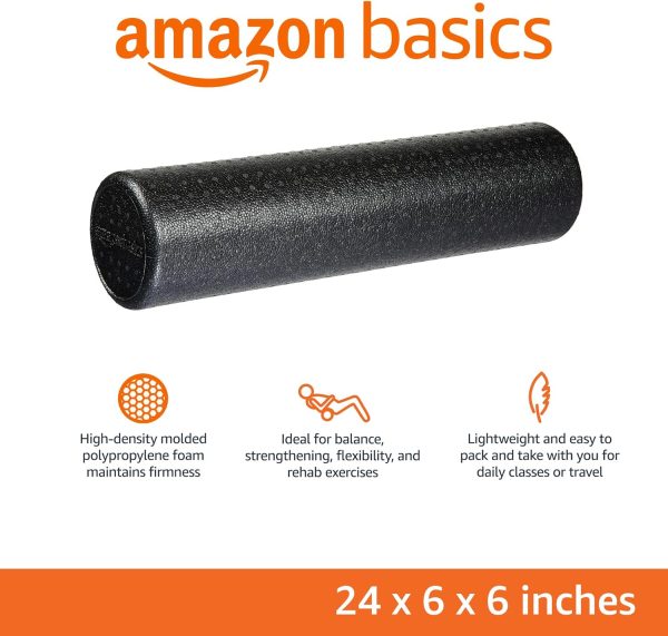 Amazon Basics High Density Foam Roller for Exercise and Recovery - Image 21