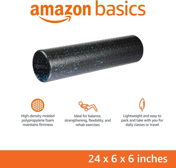 Amazon Basics High Density Foam Roller for Exercise and Recovery - Image 27