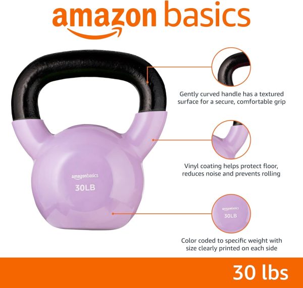 Amazon Basics Vinyl Kettlebell - Image 8