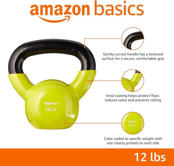 Amazon Basics Vinyl Kettlebell - Image 11