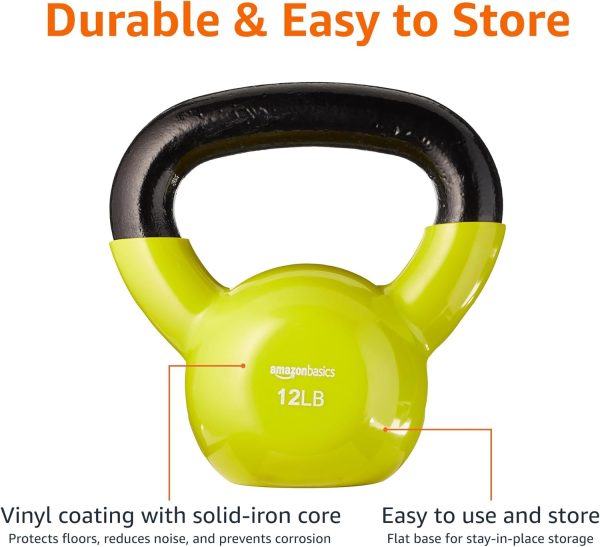 Amazon Basics Vinyl Kettlebell - Image 12