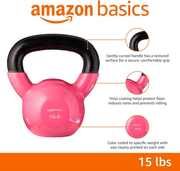 Amazon Basics Vinyl Kettlebell - Image 15