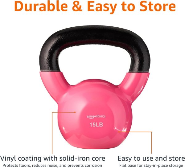Amazon Basics Vinyl Kettlebell - Image 16