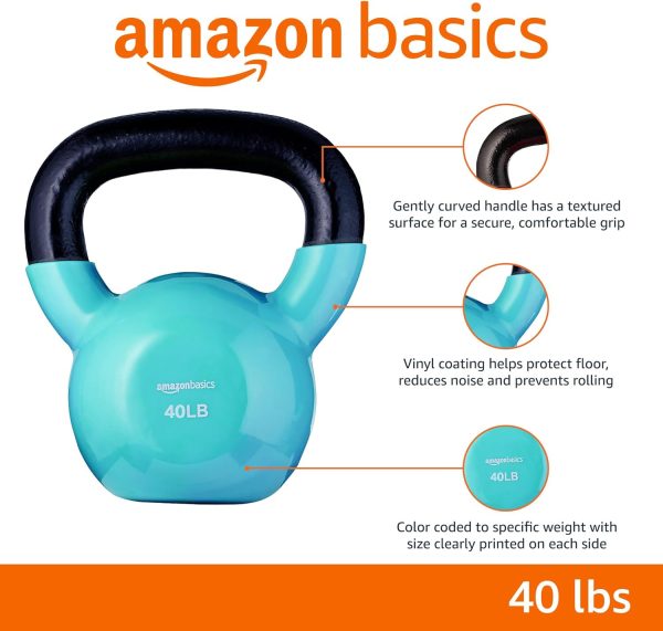 Amazon Basics Vinyl Kettlebell - Image 19