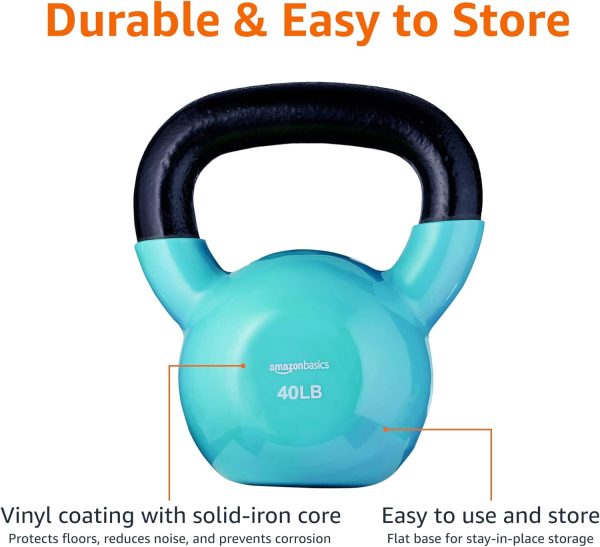 Amazon Basics Vinyl Kettlebell - Image 20