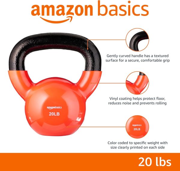 Amazon Basics Vinyl Kettlebell - Image 27