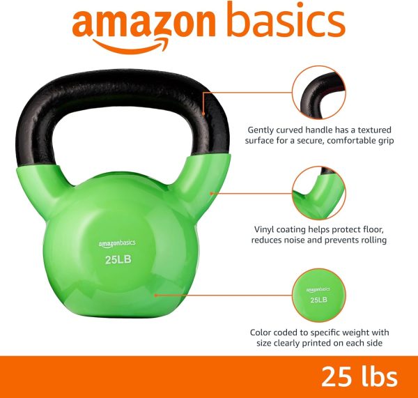 Amazon Basics Vinyl Kettlebell - Image 31