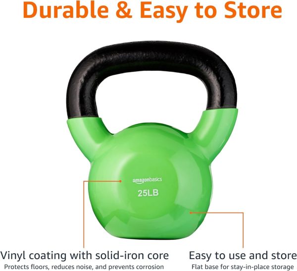 Amazon Basics Vinyl Kettlebell - Image 32