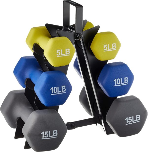 Amazon Basics Neoprene Dumbbell Hand Weights for Exercise and Muscle Toning - Image 14
