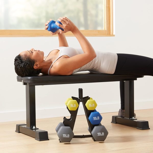 Amazon Basics Neoprene Dumbbell Hand Weights for Exercise and Muscle Toning - Image 17