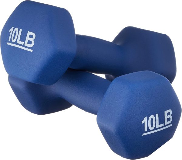 Amazon Basics Neoprene Dumbbell Hand Weights for Exercise and Muscle Toning - Image 22