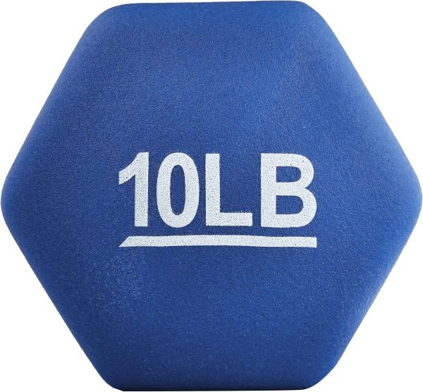 Amazon Basics Neoprene Dumbbell Hand Weights for Exercise and Muscle Toning - Image 24