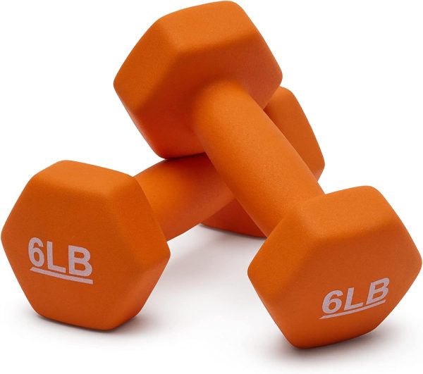 Amazon Basics Neoprene Dumbbell Hand Weights for Exercise and Muscle Toning - Image 29