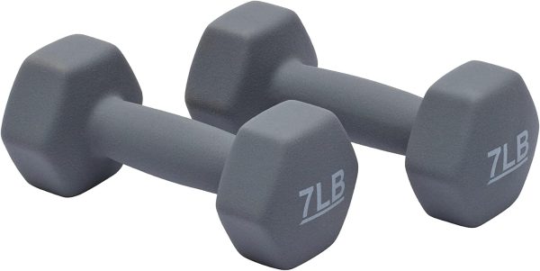 Amazon Basics Neoprene Dumbbell Hand Weights for Exercise and Muscle Toning - Image 33