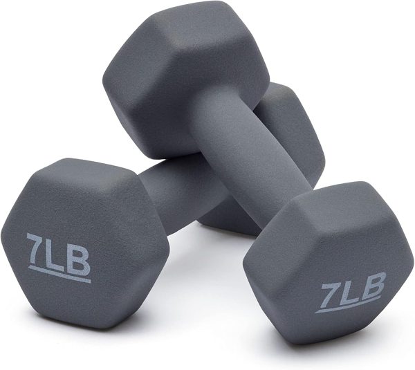 Amazon Basics Neoprene Dumbbell Hand Weights for Exercise and Muscle Toning - Image 35