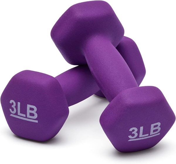 Amazon Basics Neoprene Dumbbell Hand Weights for Exercise and Muscle Toning - Image 59
