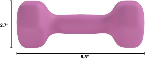 Amazon Basics Neoprene Dumbbell Hand Weights for Exercise and Muscle Toning - Image 60