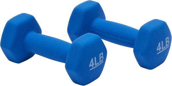 Amazon Basics Neoprene Dumbbell Hand Weights for Exercise and Muscle Toning - Image 61