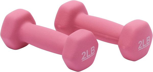 Amazon Basics Neoprene Dumbbell Hand Weights for Exercise and Muscle Toning - Image 64