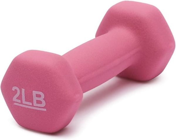Amazon Basics Neoprene Dumbbell Hand Weights for Exercise and Muscle Toning - Image 65