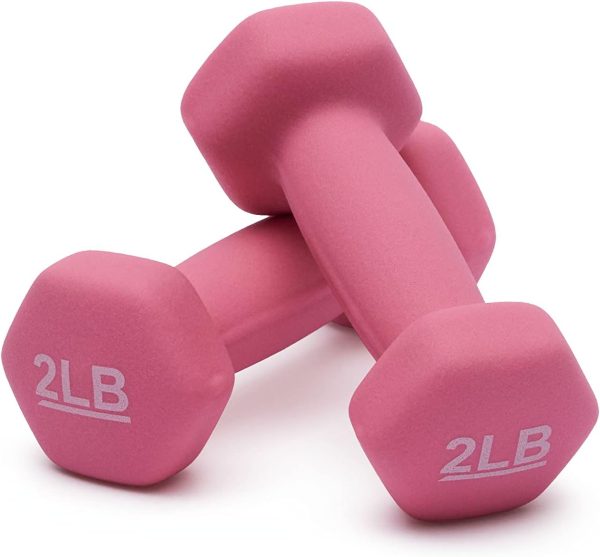 Amazon Basics Neoprene Dumbbell Hand Weights for Exercise and Muscle Toning - Image 66