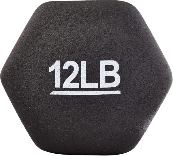 Amazon Basics Neoprene Dumbbell Hand Weights for Exercise and Muscle Toning - Image 71